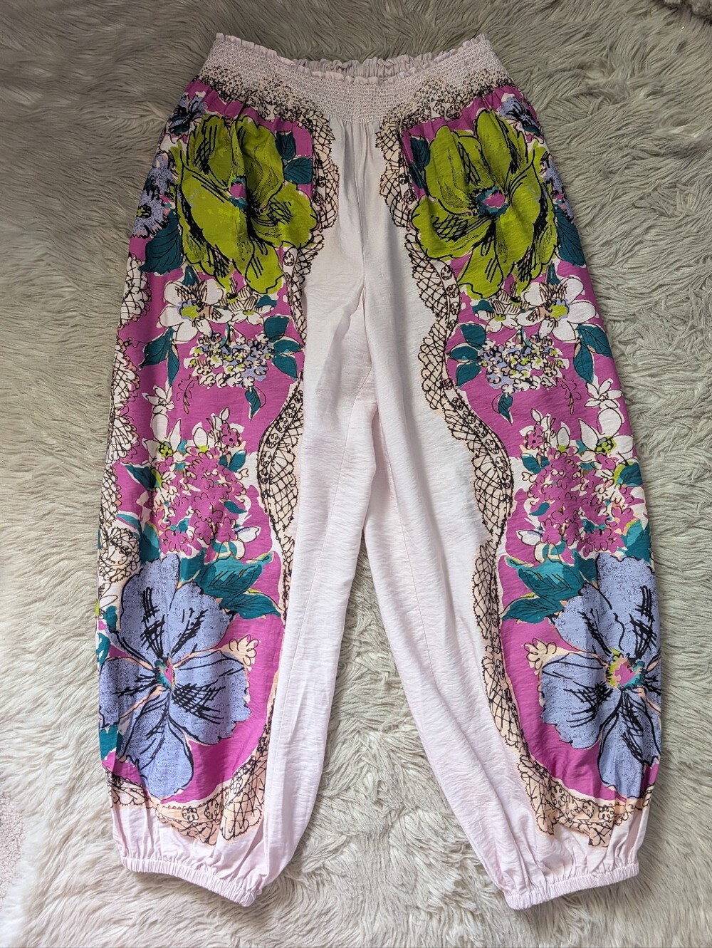 NWT Anthropologie Plenty by Tracy Reese Floral Harem Pants - Picture 3 of 15
